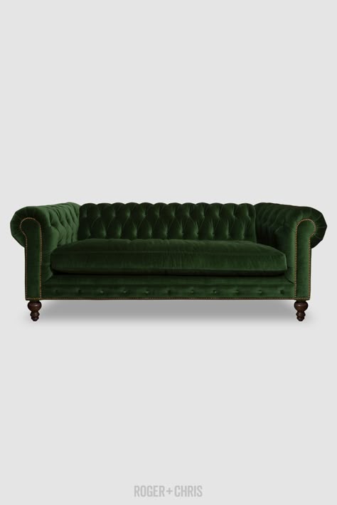 Velvet Chesterfield
